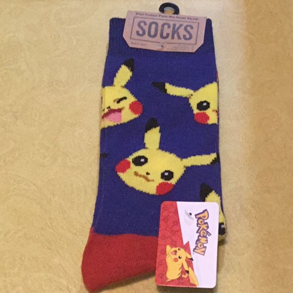Pokémon novelty socks